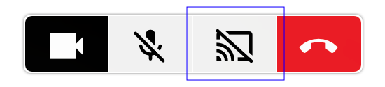 Online Meeting Screen Share Button