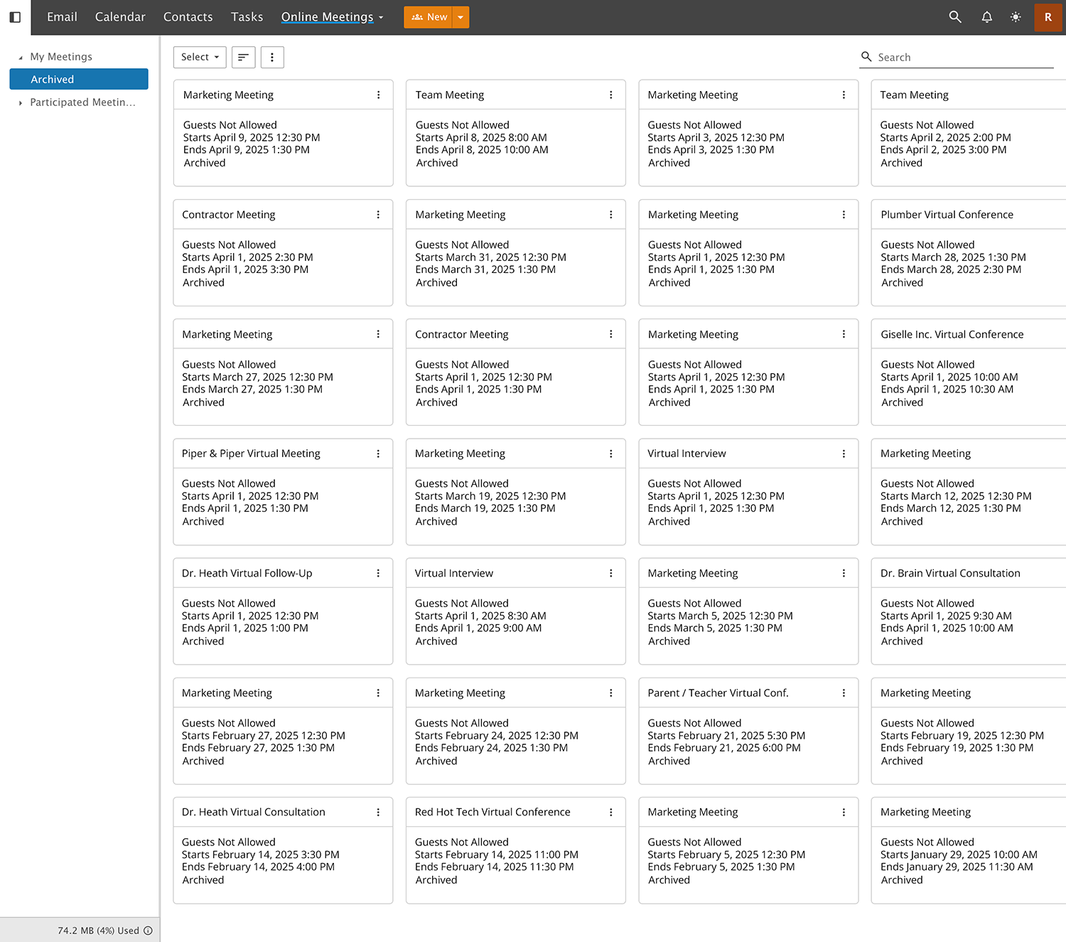 SmarterMail Team Workspace Archive