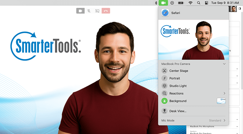 SmarterMail Online Meetings Custom Background